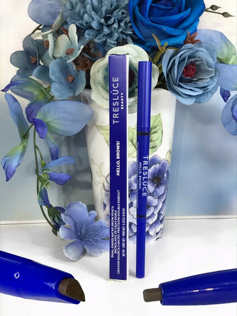 Tresluce Beauty Hello Brows! Dual Ended Micro Brow Pencil in Dark Brown *BNIB